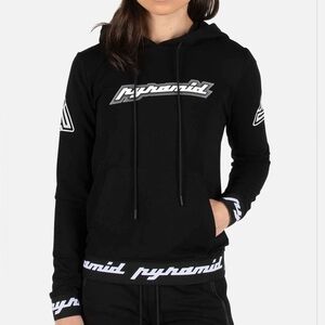 Black Pyramid Unisex CORE 3D PATCH HOODIE/ NWT